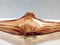 Vintage Rusty Orange Sommerso Murano Glass Bowl, Italy, 1950s, Image 12