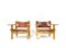 Vintage Spanish Lounge Chairs by Børge Mogensen for Fredericia, 1960, Set of 2, Image 38