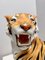 Large Vintage Hand Painted Ceramic Roaring Tiger, Italy, 1950s, Image 10