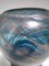 Vintage Blue Murano Glass Vase attributed to Fratelli Toso with Bronze Aventurine, 1940s, Image 9