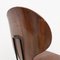 Curved Wooden Chairs Model Lulli by Carlo Ratti for Industria Legni Curvati, Italy, 1950s, Set of 6, Image 13