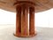 Vintage Large Round Travertine Dining Table, 1970s 2