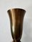 Mid-Century Aluminum and Marble Vases, Italy, 1960s, Set of 2 8