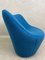 Blue Anda Swiveling Lounge Chair from Ligne Roset 8