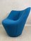 Blue Anda Swiveling Lounge Chair from Ligne Roset 1