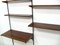 Scandinavian Dark Wood Bookcase by Ka Kristiansen, 1960s, Image 11