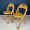 Mid-Century Iconic Folding Chairs Tric by Achille and Pier Giacomo Castiglione for BBB Emmebonacina, Italy, 1965, Set of 2 3