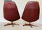 Vintage Danish Reclining Lounge Chairs by Madsen & Schübel, 1970s, Set of 3 7