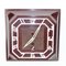 Square Bakelite Wall Clock from JAZ, 1935 1