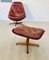 Vintage Danish Reclining Lounge Chairs by Madsen & Schübel, 1970s, Set of 2 1