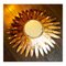 Lampada da parete Sun in metallo, Spagna, Immagine 3