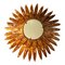 Spanish Sun Wandlampe aus Metall 1
