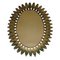 Miroir Mural Soleil Mid-Century 5