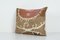 Uzbek Faded Brown Suzani Cushion Cover 2