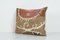 Uzbek Faded Brown Suzani Cushion Cover, Image 2