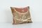 Uzbek Faded Brown Suzani Cushion Cover, Image 3