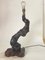 20th Century Brutalist Brown Abstract Root in Driftwood Brown Color, France 12