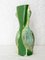 Art Nouveau French Glass Vase with Two Gooses Embossed, 1900s, Image 2