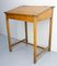 Early 20th Century Student Pine Writing Table with Slant Top, France, 1890s 4