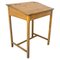 Early 20th Century Student Pine Writing Table with Slant Top, France, 1890s, Image 1