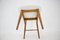 Oak Dining Chairs in Boucle, Former Czechoslovakia, 1960s, Set of 3, Image 16