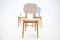 Oak Dining Chairs in Boucle, Former Czechoslovakia, 1960s, Set of 3, Image 4