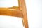 Oak Dining Chairs in Boucle, Former Czechoslovakia, 1960s, Set of 3 17