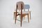 Oak Dining Chairs in Boucle, Former Czechoslovakia, 1960s, Set of 3 7