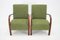 Art Deco Armchairs in Boucle, Former Czechoslovakia, 1940s, Set of 2 3