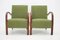 Art Deco Armchairs in Boucle, Former Czechoslovakia, 1940s, Set of 2, Image 2