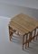 AT-40 Nesting Tables attributed to Hans J. Wegner for Andreas Tuck, Denmark, 1960s, Set of 3, Image 3