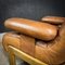 Mid-Century Chesterfield Armchairs in Cognac Leather, Set of 2 8