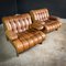Mid-Century Chesterfield Armchairs in Cognac Leather, Set of 2 3