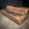 Mid-Century Triple Personal Bank in Leather from Durlet, Image 2