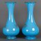 Vases en Opaline Bleu, 19ème Siècle, Set de 2 4