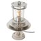 Lámpara de mesa Mid-Century de acero, años 50, Imagen 1