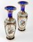 Napoleon III Baccarat Crystal and Painted Opaline Vases, Set of 2 2