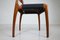 Mid-Century Modern Dining Chairs attributed to Fratelli Reguitti, Italy, 1950s, Set of 12 2