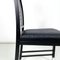 Austrian Modern Chairs in Black Wood attributed to Ernst W. Beranek for Thonet, 1990s, Set of 3, Image 14