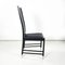 Austrian Modern Chairs in Black Wood attributed to Ernst W. Beranek for Thonet, 1990s, Set of 3 3