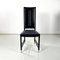 Austrian Modern Chairs in Black Wood attributed to Ernst W. Beranek for Thonet, 1990s, Set of 3 2