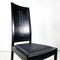 Austrian Modern Chairs in Black Wood attributed to Ernst W. Beranek for Thonet, 1990s, Set of 3 5