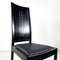 Moderne österreichische Stühle aus schwarzem Holz, Ernst W. Beranek für Thonet zugeschrieben, 1990er, 3er Set 5
