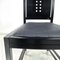 Austrian Modern Chairs in Black Wood attributed to Ernst W. Beranek for Thonet, 1990s, Set of 3 9