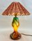 Murano Table Lamp with Colored Blown Glass and Gold Flecks Details., 1960s, Image 7