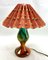 Murano Table Lamp with Colored Blown Glass and Gold Flecks Details., 1960s 3