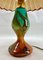 Murano Table Lamp with Colored Blown Glass and Gold Flecks Details., 1960s 9