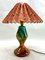 Murano Table Lamp with Colored Blown Glass and Gold Flecks Details., 1960s, Image 11