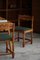 Mid-Century Danish Dining Chairs in Oak & Green Boucle attributed to Kjærnulf, 1960s, Set of 10 6