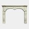 18th Century Provincial French Stone Fireplace Mantel, 1780s 8